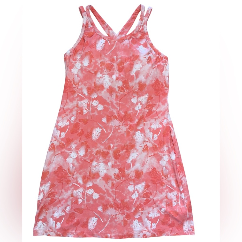 Title Nine Cirque de la Vie Tennis Dress Size Large Sugar Pine Pink Activewear